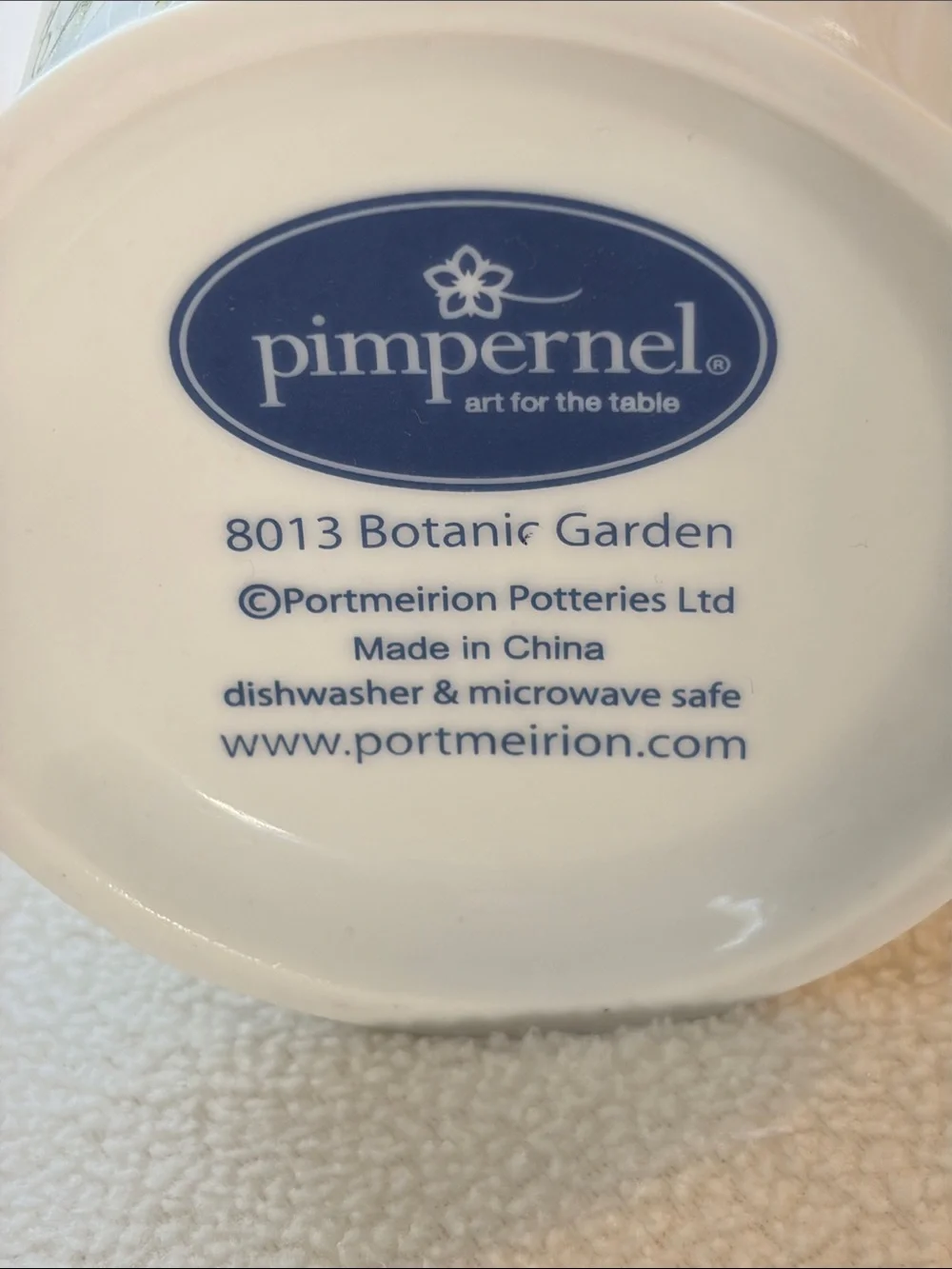 Portmeirion Botanic Garden 5 coffee cups 8 ounces